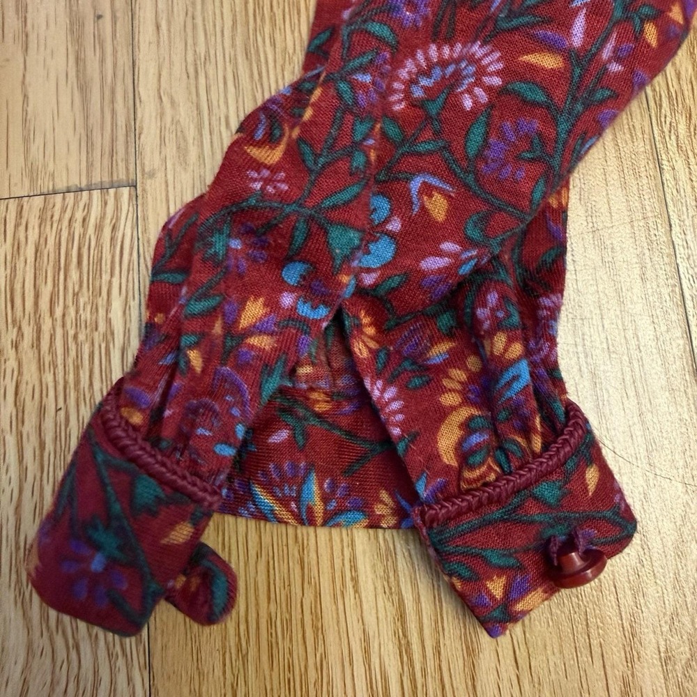 Lanz Dress Small Floral Prairie Long Sleeve Boho Cottagecore Western Vintage 70s - Picture 12 of 14